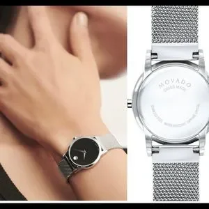 Movado | Accessories | Mogadishu Museum Mesh Strap Watch 28  display picture 2